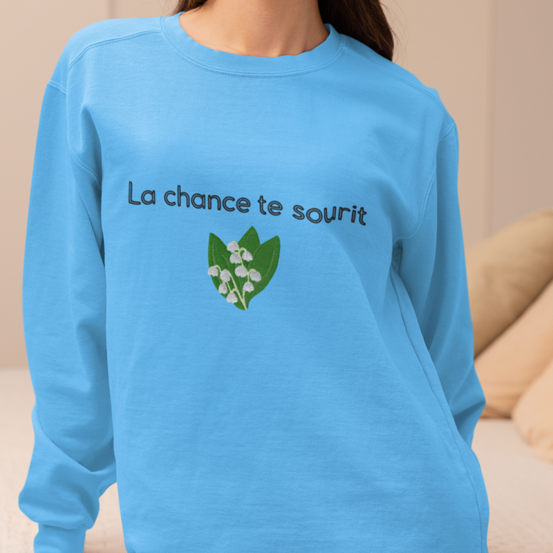 Sweater Blue La Chance Muguet