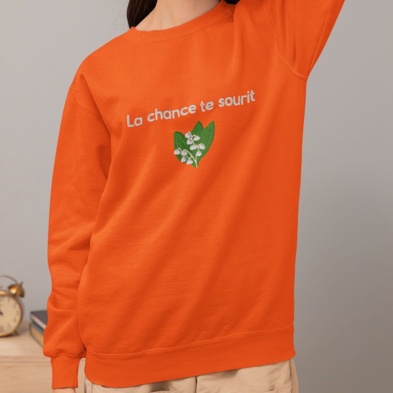 Sweater Orange La Chance Muguet