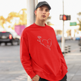 Load image into Gallery viewer, Sweater Red Amour
