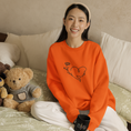 Load image into Gallery viewer, Sweater Orange Amour

