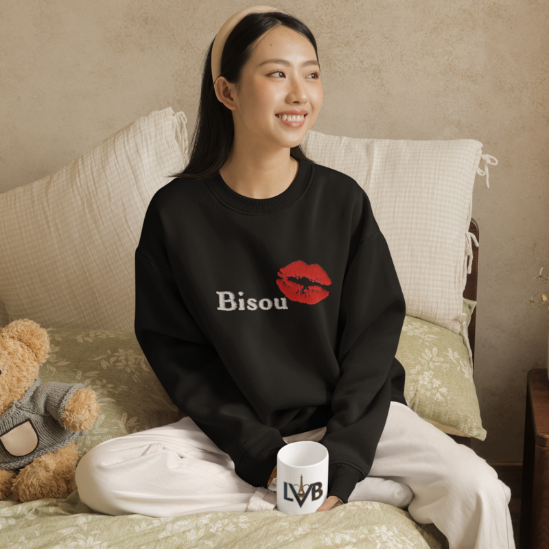 Sweater Black Bisou