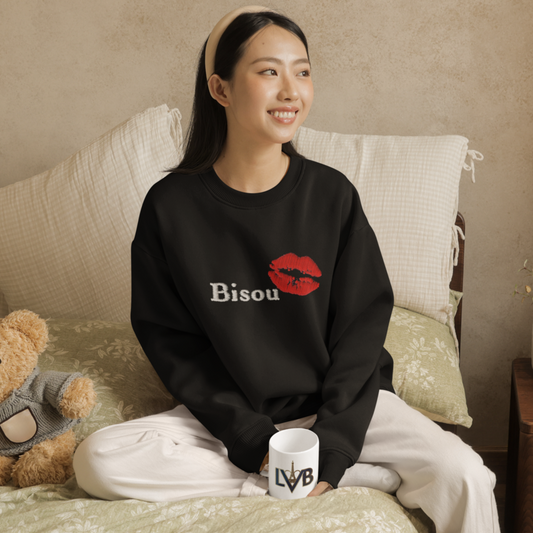 Sweater Black Bisou