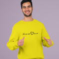 Load image into Gallery viewer, Sweater Yellow Tu as un Coeur en Or
