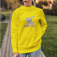 Load image into Gallery viewer, Sweater Yellow Bonjour Rabbit
