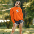Load image into Gallery viewer, Sweater Orange Bonjour Rabbit
