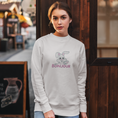 Load image into Gallery viewer, Sweater Gray Bonjour Rabbit
