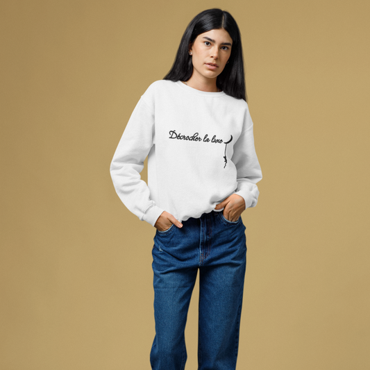Sweater White Décrocher la Lune