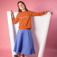 Load image into Gallery viewer, Sweater Orange Décrocher la Lune
