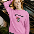 Load image into Gallery viewer, Sweater Pink Je t'Aime Penguin
