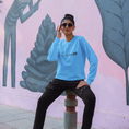 Load image into Gallery viewer, Sweater Blue La Vie en Rose
