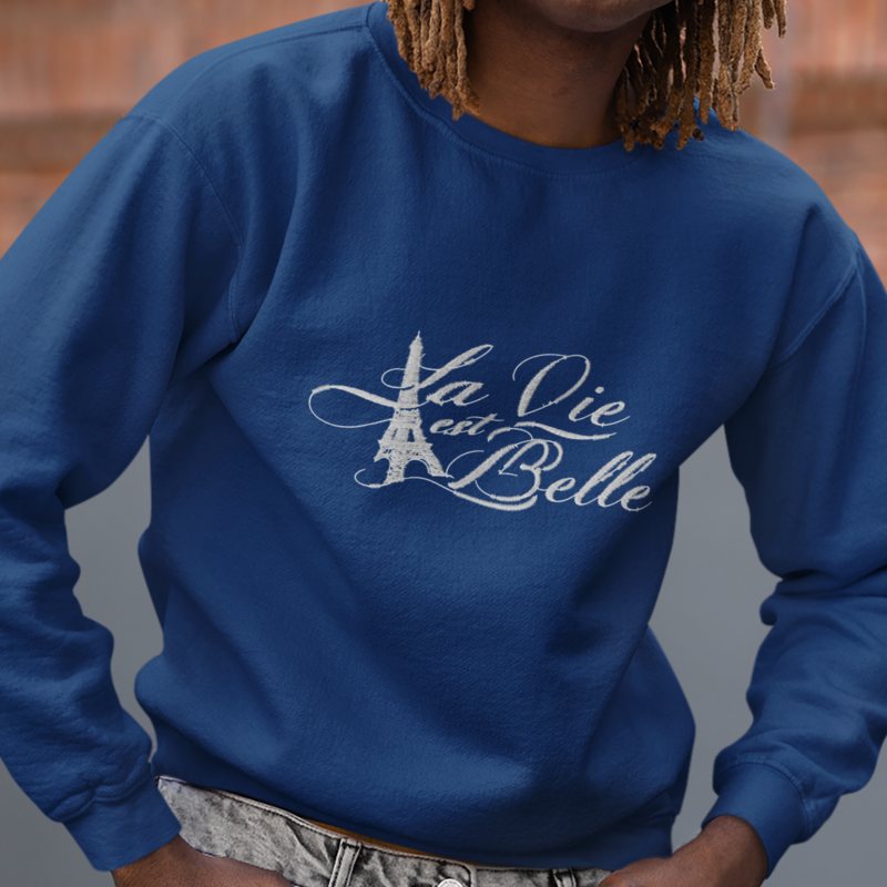 Sweater Navy La Vie Est Belle