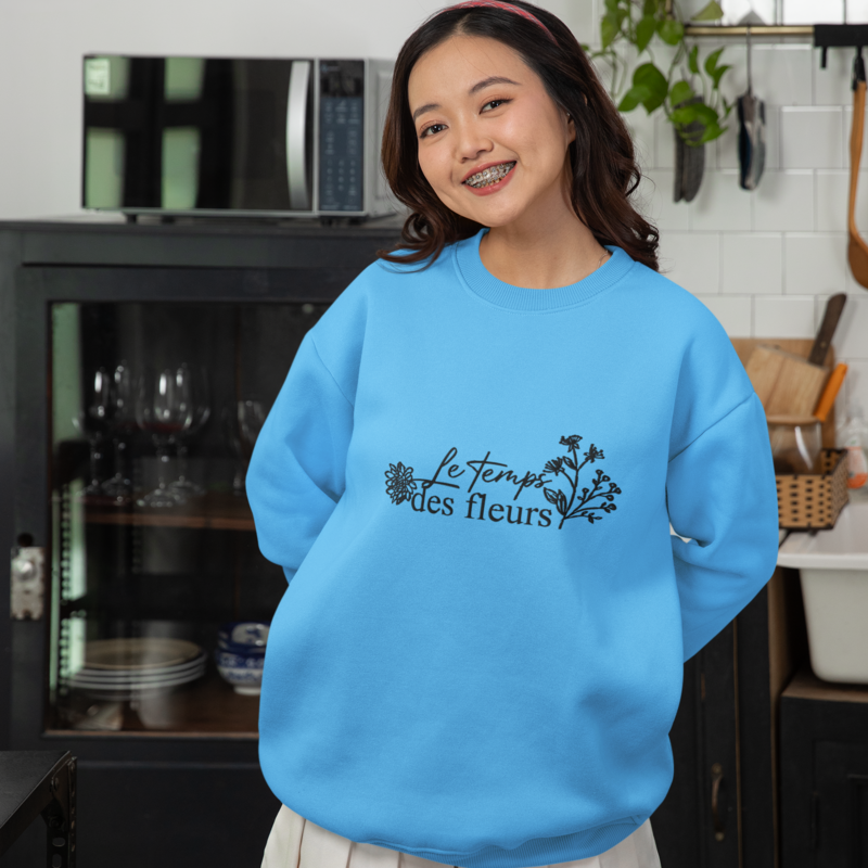 Sweater Blue Le Temps Des Fleurs