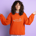 Load image into Gallery viewer, Sweater Orange Le Temps Des Fleurs
