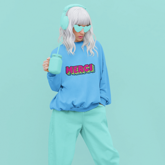 Sweater Blue Merci