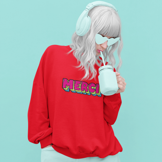 Sweater Red Merci