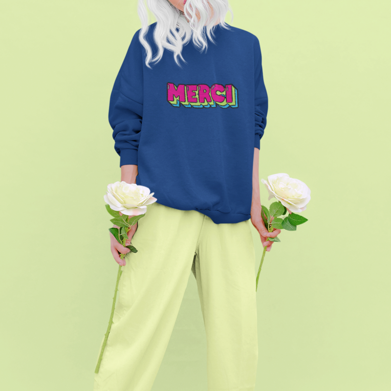 Sweater Navy Merci