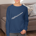 Load image into Gallery viewer, Sweater Navy Airplane Paris
