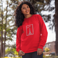 Load image into Gallery viewer, Sweater Red Stamp Paris

