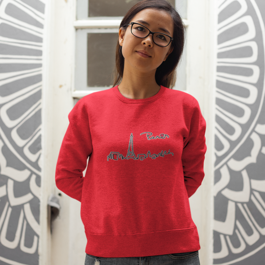 Sweater Red Paris