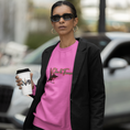 Load image into Gallery viewer, Sweater Pink Chic et Français
