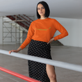 Load image into Gallery viewer, Sweater Orange Tu es Mon Etoile
