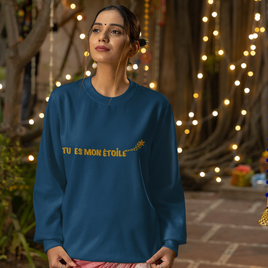 Sweater Navy Tu es Mon Etoile