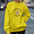 Load image into Gallery viewer, Hoodie Yellow Je Veux un Calin de Toi
