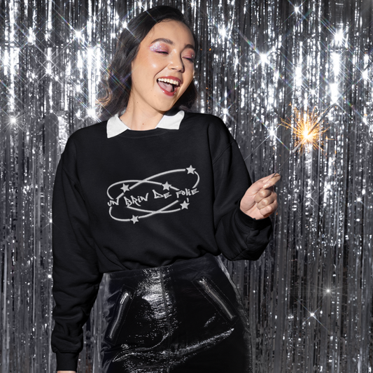 Sweater Black Brin de Folie