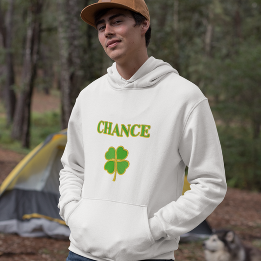 Hoodie White Chance