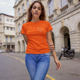Load image into Gallery viewer, Tee Shirt Orange Amour
