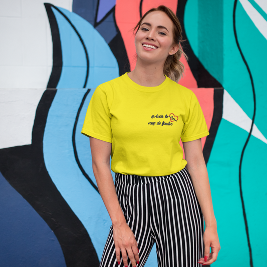 Tee Shirt Yellow Avoir un Coup de Foudre