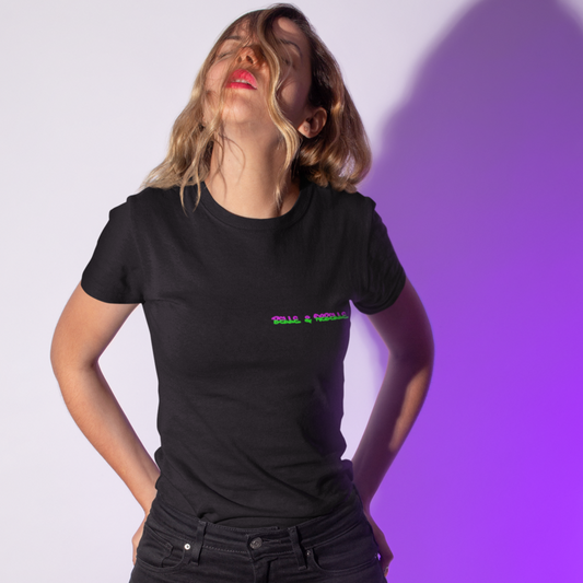Tee Shirt Black Belle et Rebelle