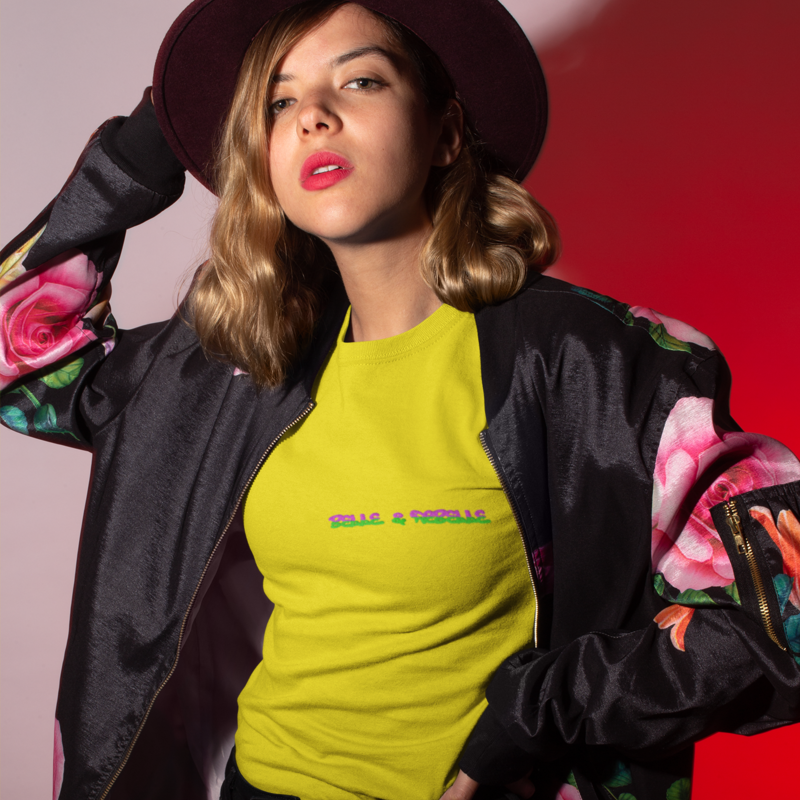 Tee Shirt Yellow Belle et Rebelle