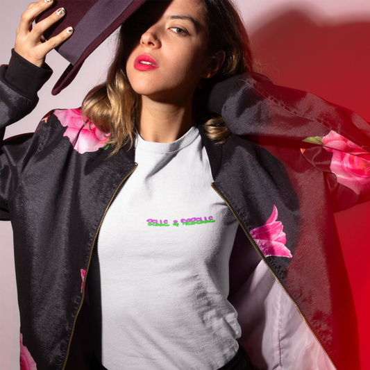 Tee Shirt White Belle et Rebelle