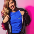 Load image into Gallery viewer, Tee Shirt Navy Belle et Rebelle

