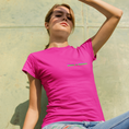 Load image into Gallery viewer, Tee Shirt Pink Belle et Rebelle
