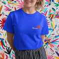 Load image into Gallery viewer, Tee Shirt Navy Bisou
