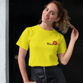 Load image into Gallery viewer, Tee Shirt Yellow Bisou
