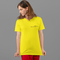 Load image into Gallery viewer, Tee Shirt Yellow Tu as Un Coeur en Or
