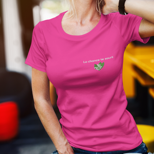 Tee Shirt Pink La Chance Muguet