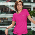 Load image into Gallery viewer, Tee Shirt Pink La Vie Est Belle Rounded
