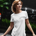 Load image into Gallery viewer, Tee Shirt White La Vie Est Belle Rounded
