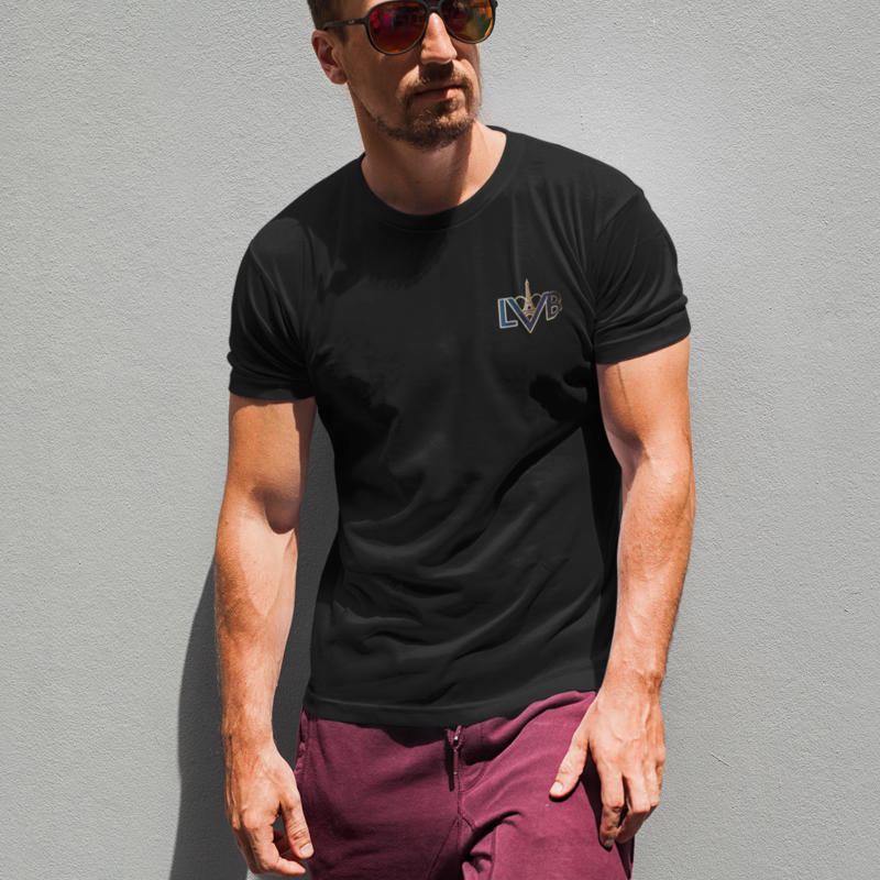 Tee Shirt Black LVB La Vie Est Belle