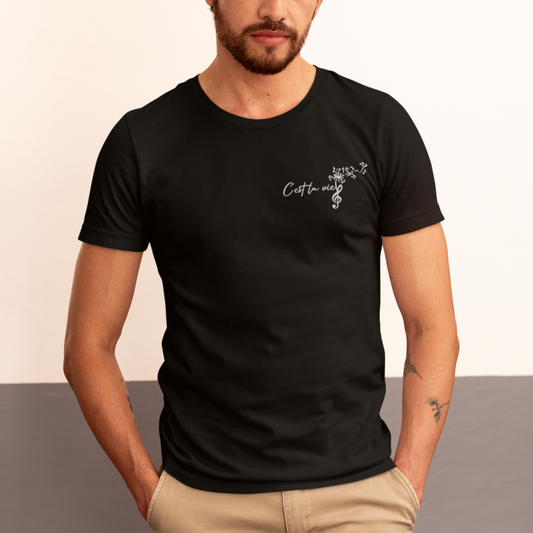Tee Shirt Black C'est La Vie