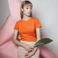 Load image into Gallery viewer, Tee Shirt Orange Décrocher la Lune
