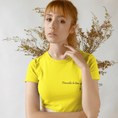 Load image into Gallery viewer, Tee Shirt Yellow Décrocher la Lune
