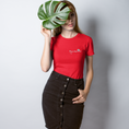 Load image into Gallery viewer, Tee Shirt Red Donner sa Langue au Chat
