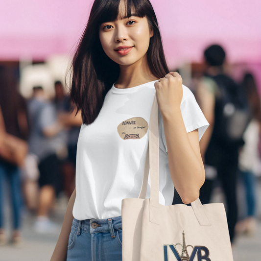 Tee Shirt White Donner sa Langue au Chat Kawaii