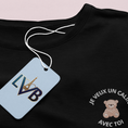 Load image into Gallery viewer, Tee Shirt Je Veux un Calin Avec Toi Embroidery
