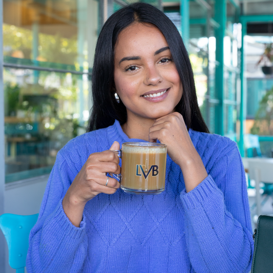 Glass Mug LVB